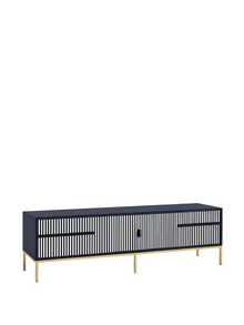 Inlay Media Unit with Drawers - Waterfall