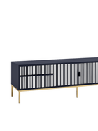 Inlay Media Unit with Drawers - Waterfall