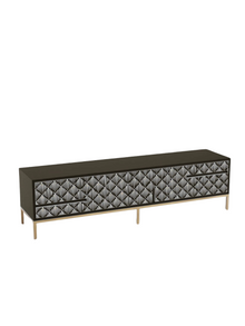 Inlay Media Unit with Drawers - Sunstrike