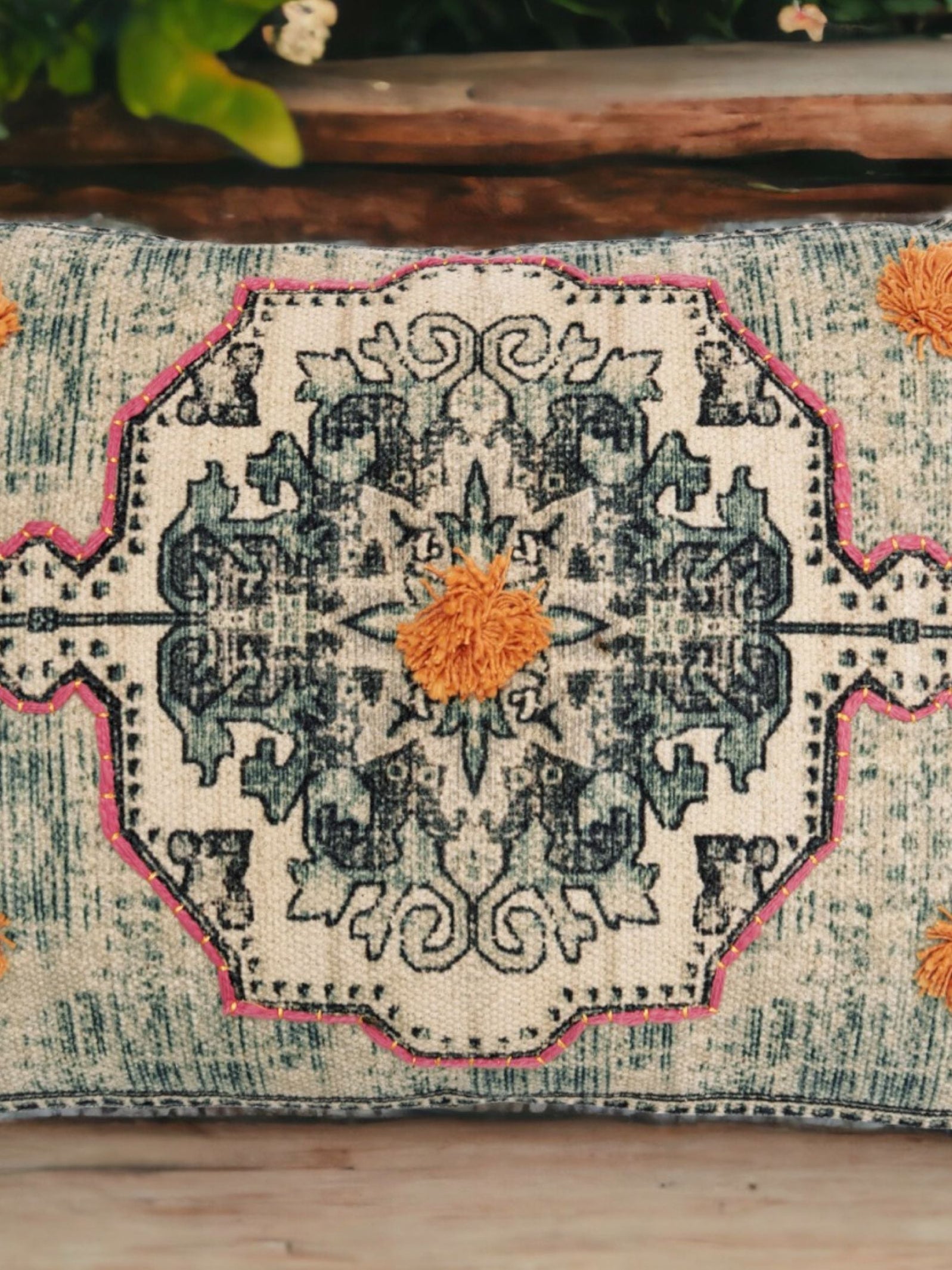 Pillow  Cover - Afero Embroidered