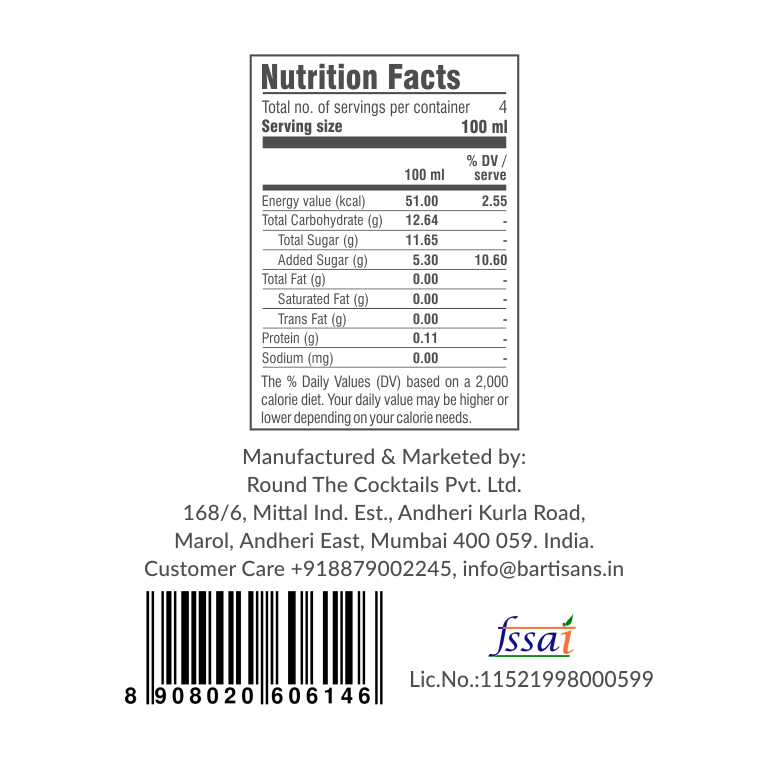 Cocktail Mixer - All Time Fav (4 Serve)