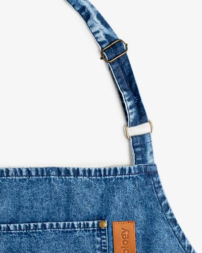 Amari Denim Apron -  Midnight blue