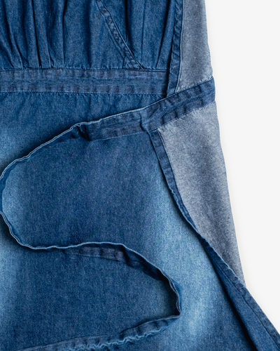Marbella Denim  Apron -  Midnight blue