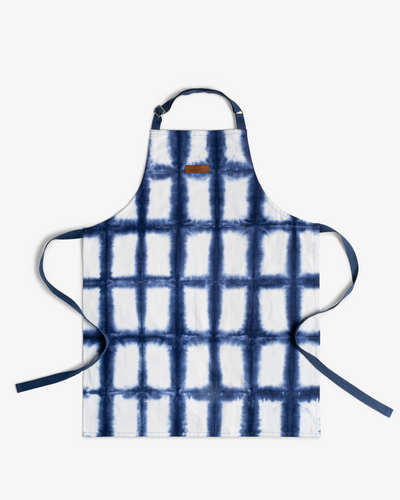 Shibori tie dye Apron
