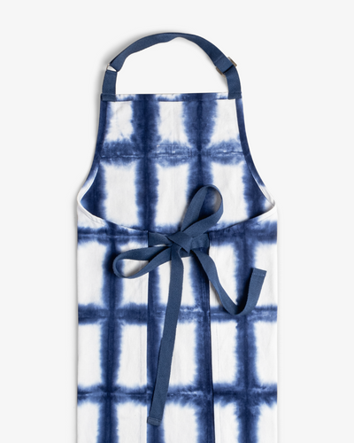 Shibori tie dye Apron