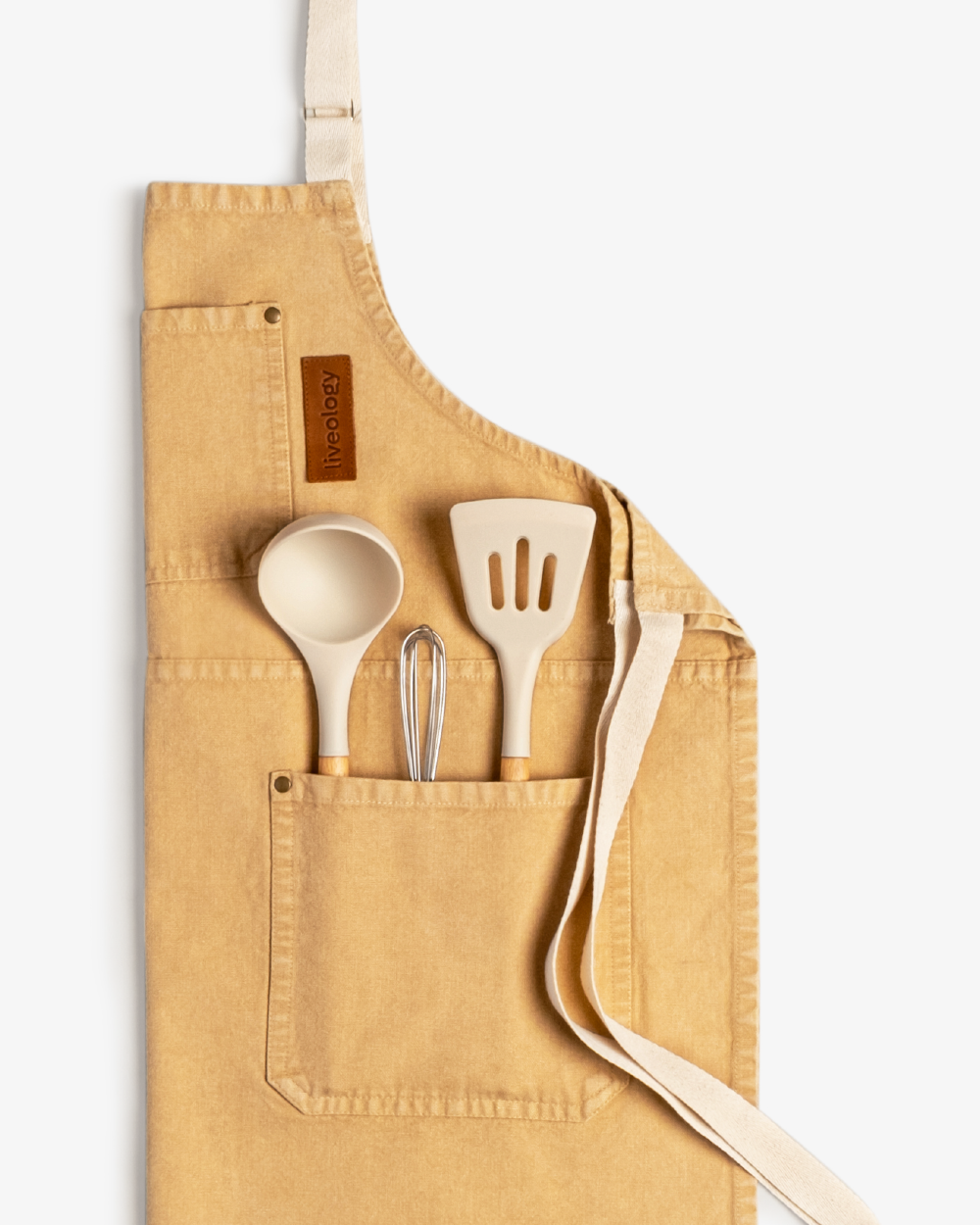 Nomad Canvas Apron  - Camel Tan