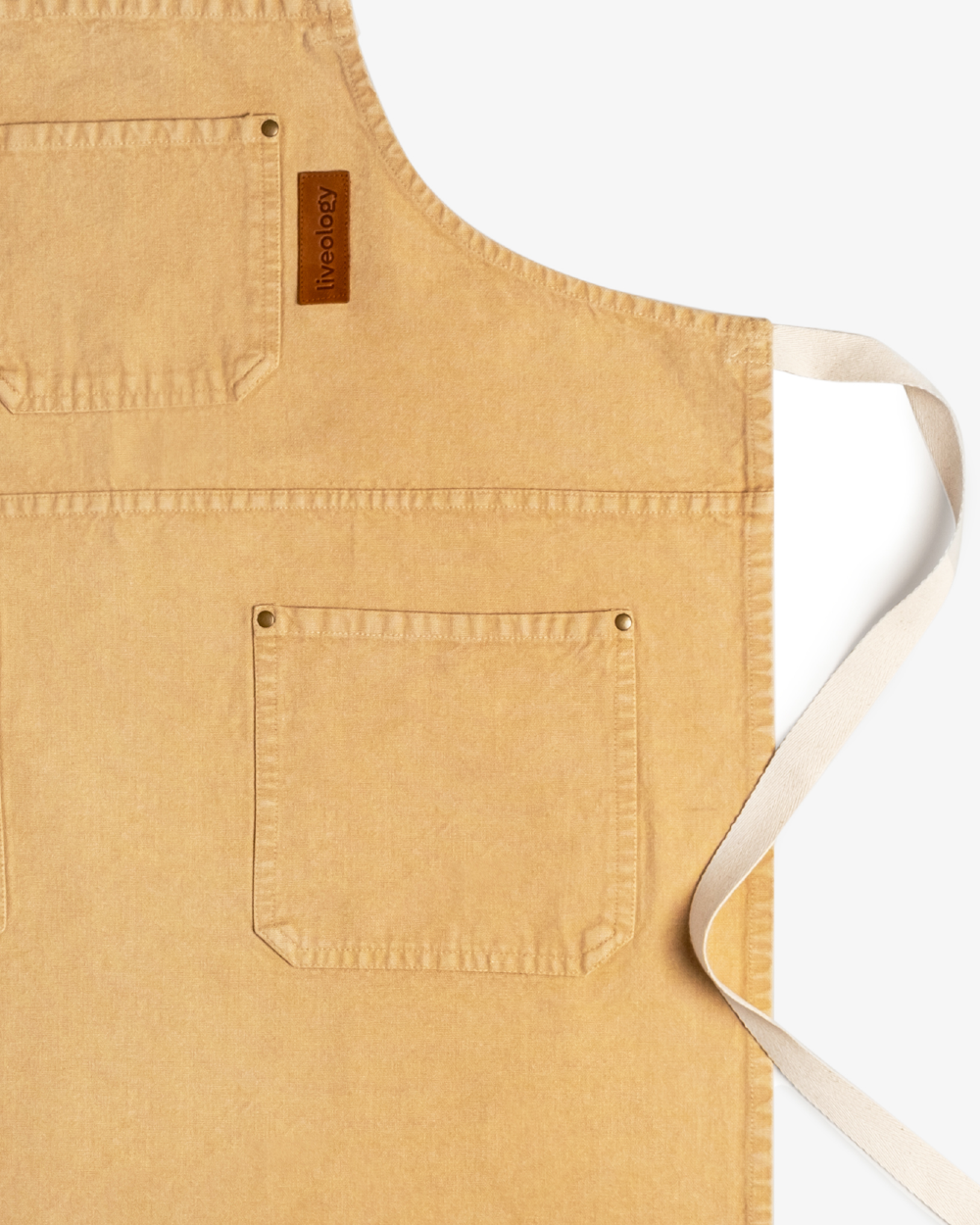 Nomad Canvas Apron  - Camel Tan