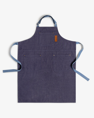 Nomad Canvas Apron - Oxford blue