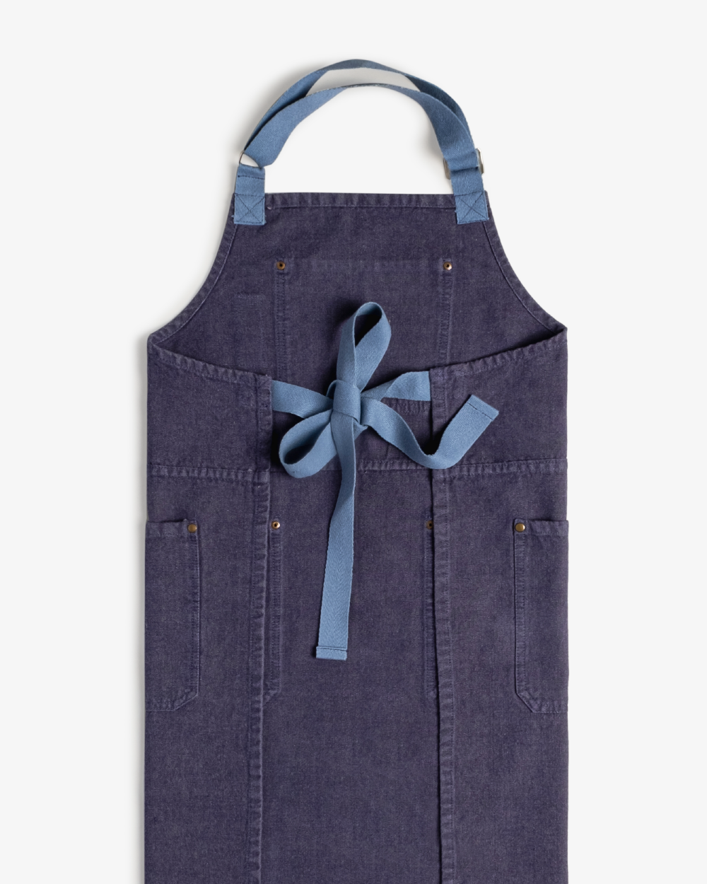 Nomad Canvas Apron - Oxford blue