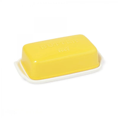 Arrondi Yellow Butter dish