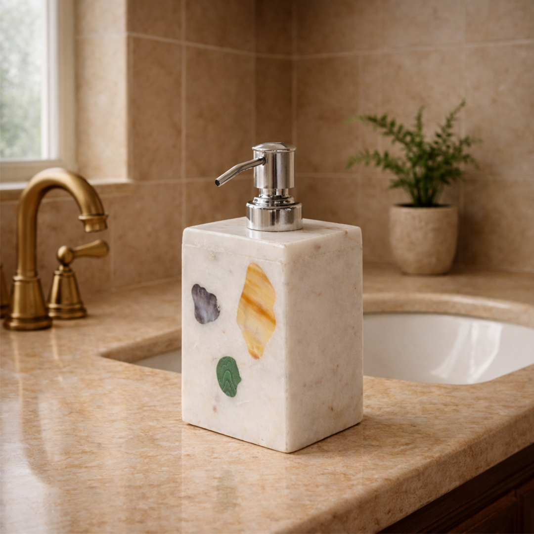 Celine - Inlay Marble Dispenser