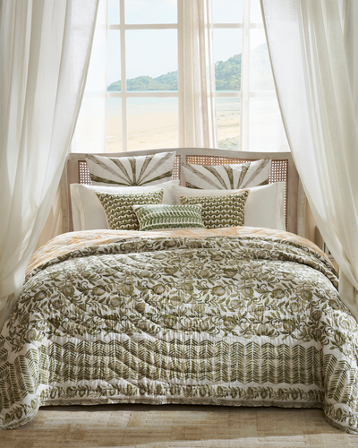 Ayna Green Cotton Quilt