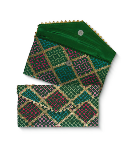 Green  Shagun Money Envelop - Set of 2