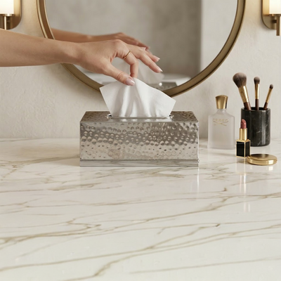 Elara - Metal Tissue Box