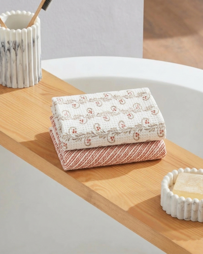 Mica Pink Face Towel