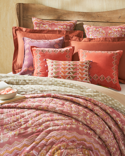 Rahat Red Cotton Quilt