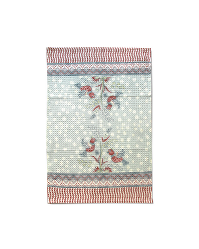 Khwaab Blue Birds Hand Towel | Set Of 2