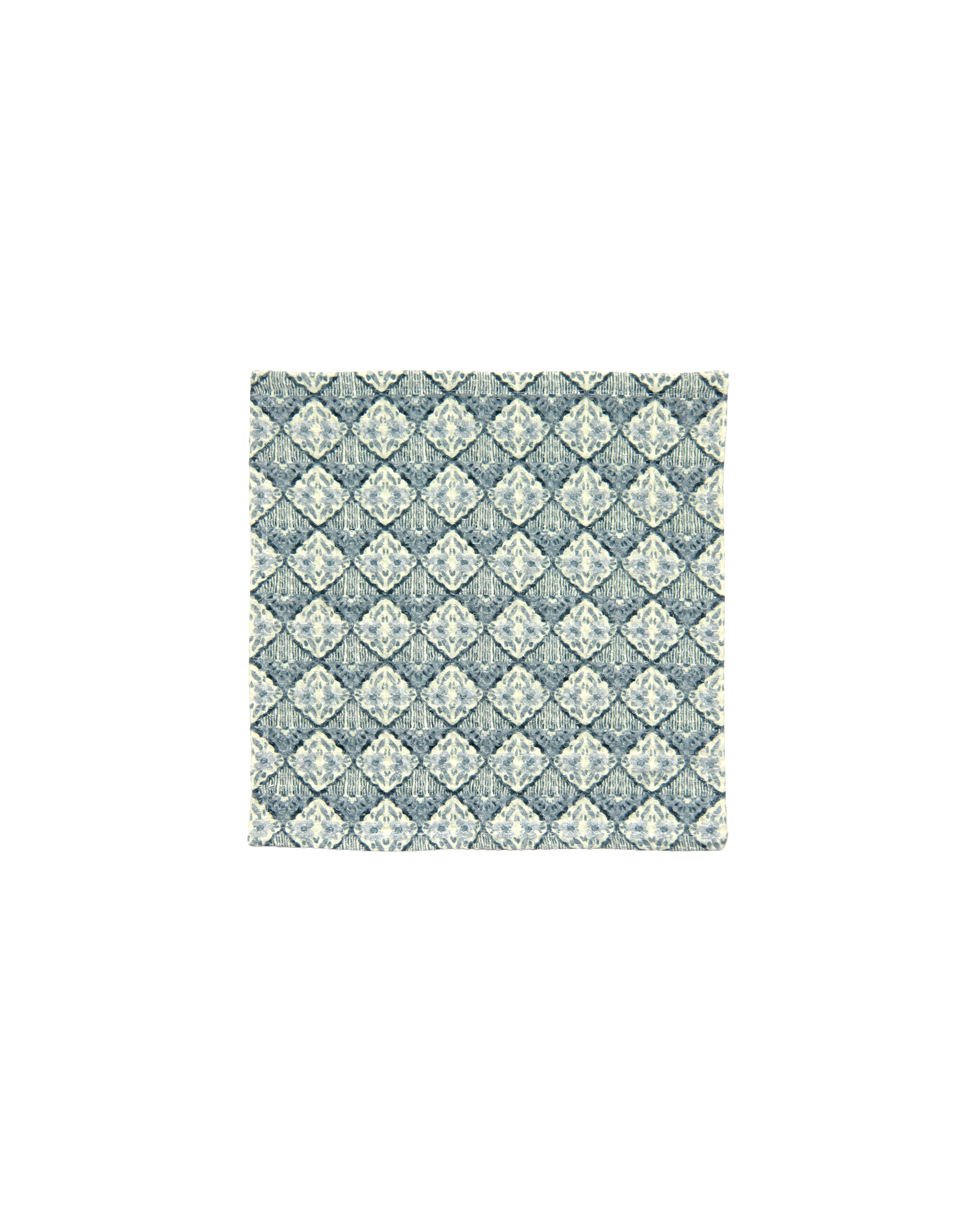 Mimo Flower Blue Face Towel