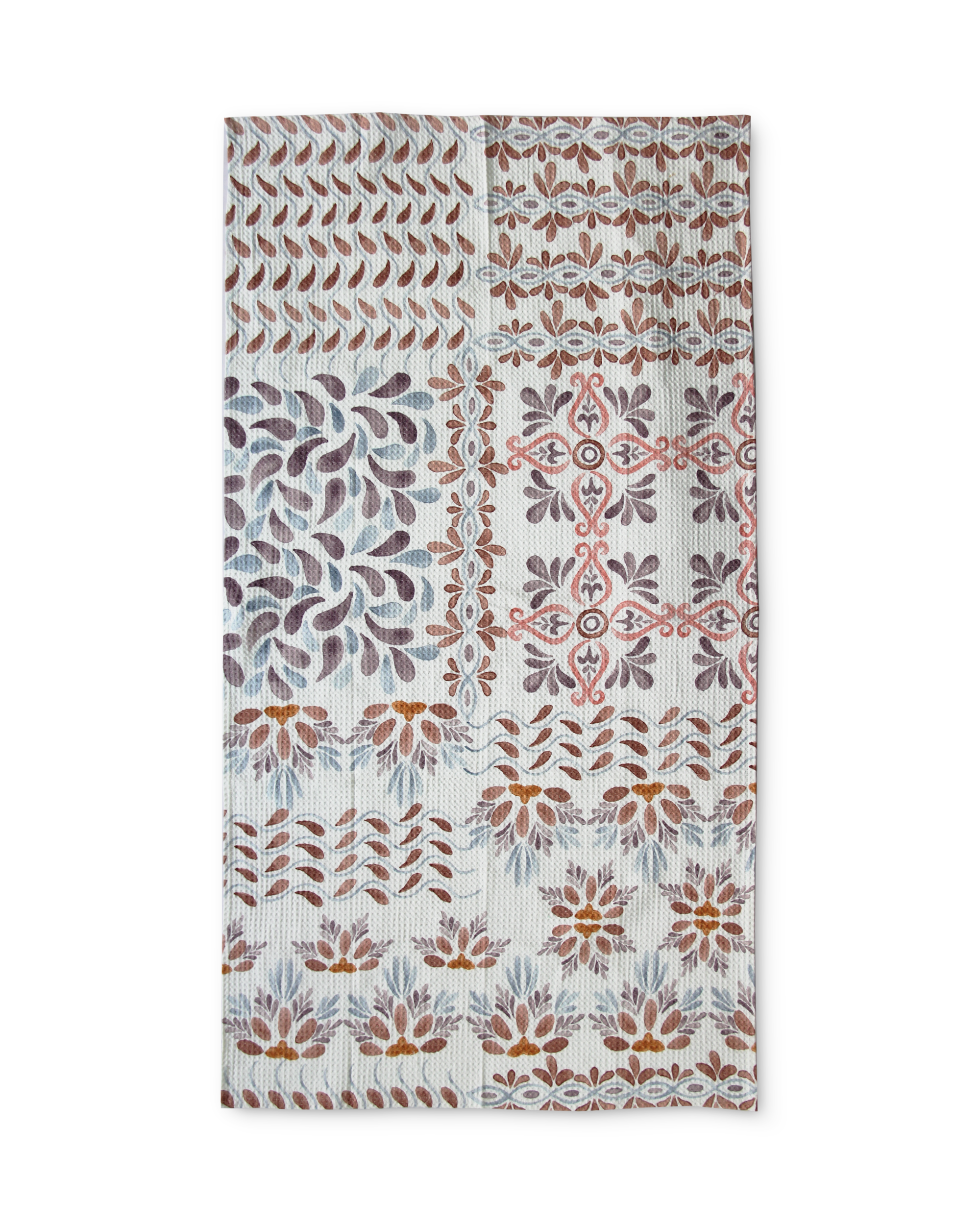 Mica Patch Cotton Waffle Bath Towel