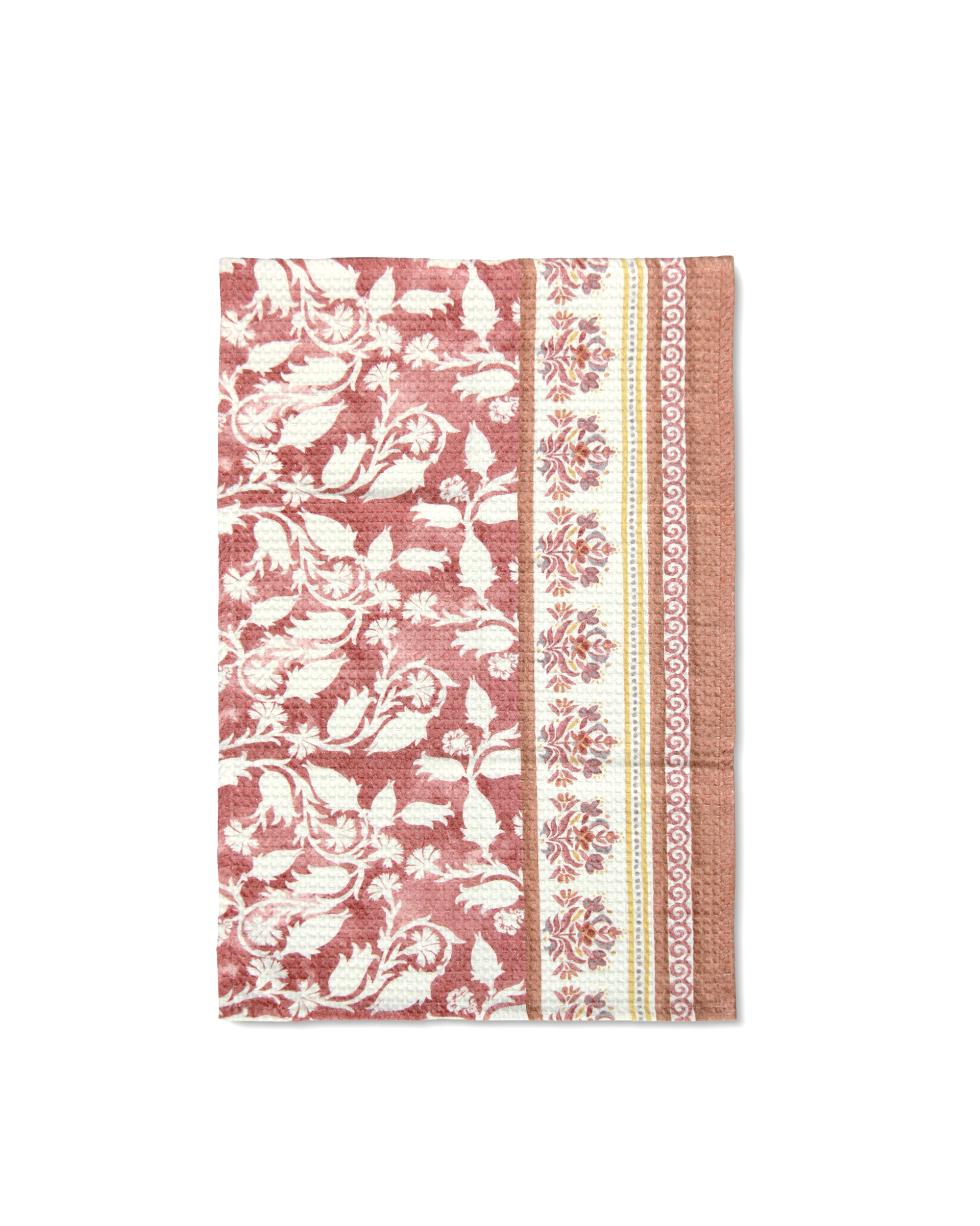 Rahat Buta Pink Hand Towel | Set Of 2