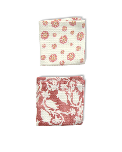 Rahat Buta Pink Face Towel