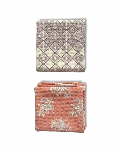 Mimo Pink Hand Towel | Set Of 2