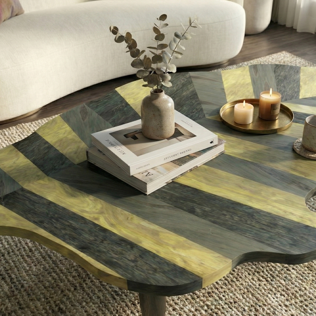 Granville - Limited Edition Stone Inlay Table