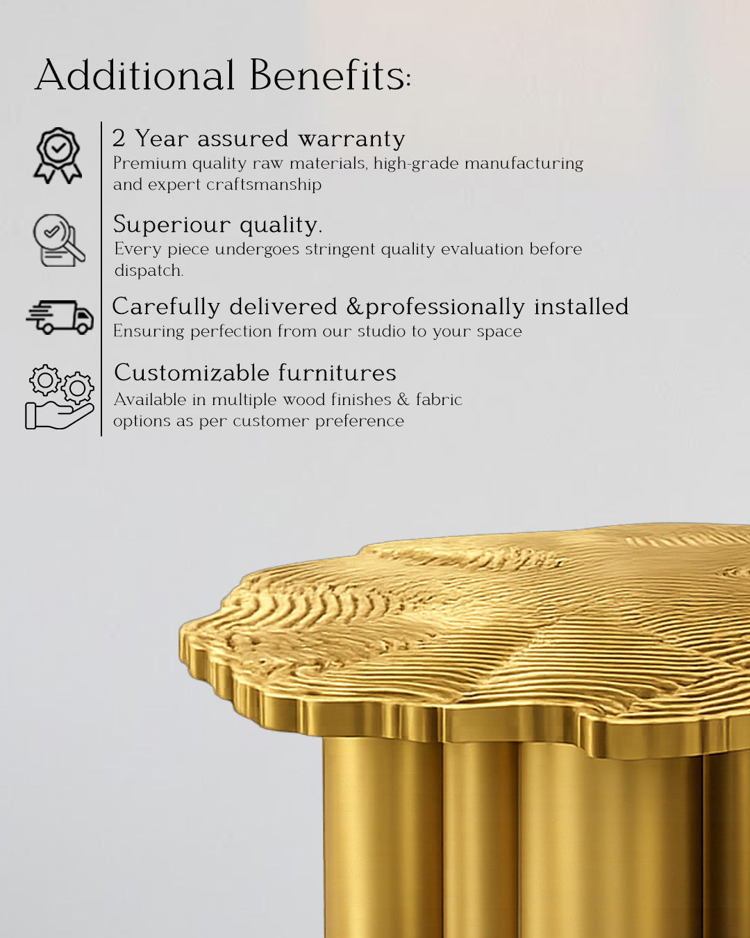 THE GILDED HIVE TABLE