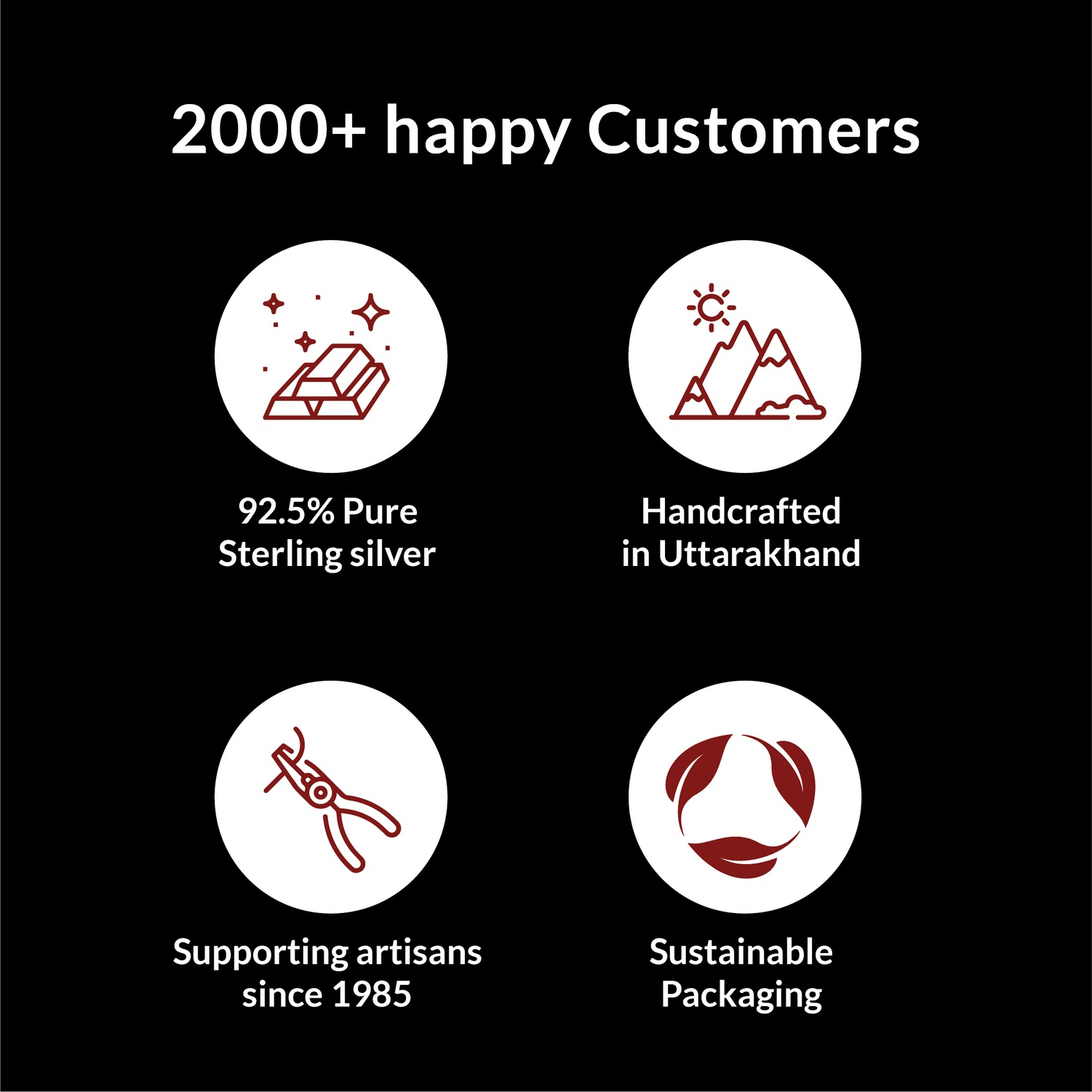 Kusum Silver Jhumki Earrings