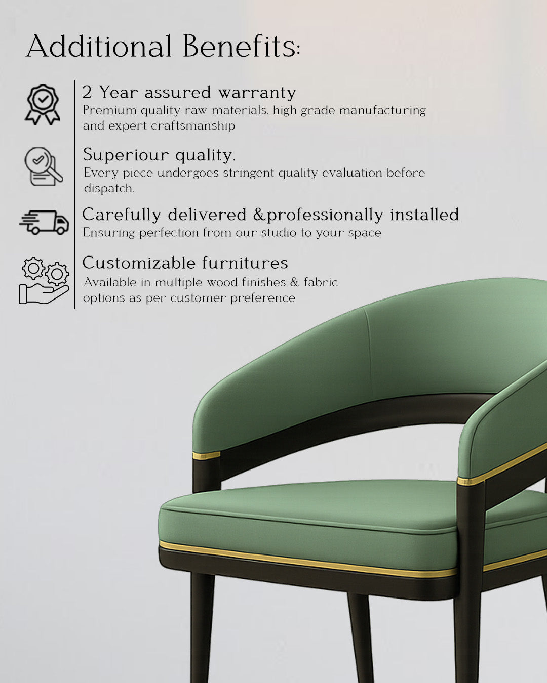Thé Noir Royale Armchair