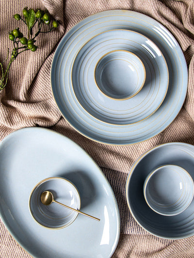 Azure Dinner Set - 21 piece