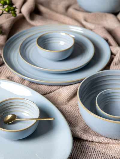 Azure Dinner Set - 21 piece