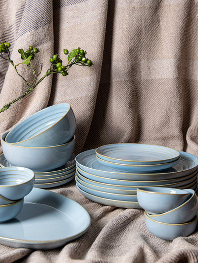 Azure Dinner Set - 21 piece