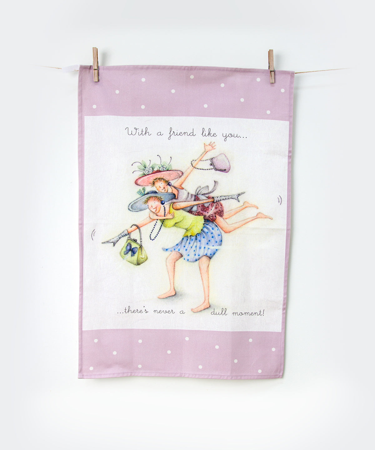 Berni Parker 'With A Friend Like You' Tea Towel (1 Pack)