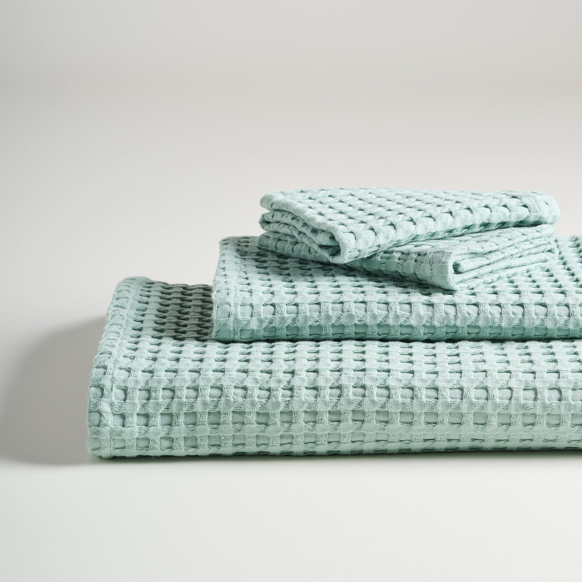 Chalk - Cotton | Waffle Towels Set