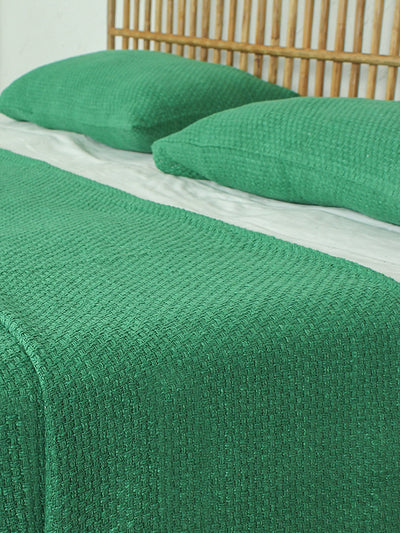 Aravalli Double Bedcover (Green)