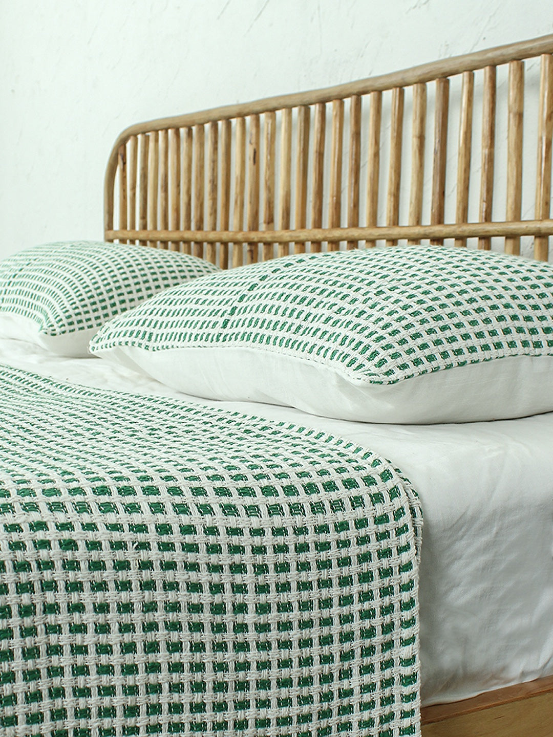 Girnar Double Bedcover (Green)
