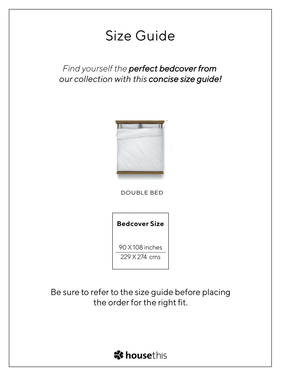 Girnar Double Bedcover (Rust)