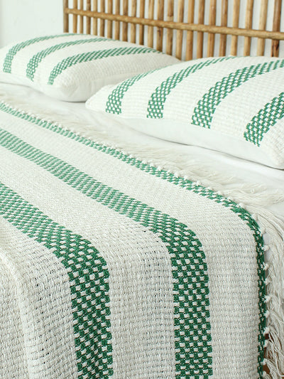Shivalik Double Bedcover (Green)