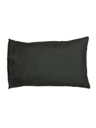 Kanhar 1 Double Bedcover 2 Pillow Covers (Black)