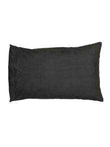 Kanhar 1 Double Bedcover 2 Pillow Covers (Black)