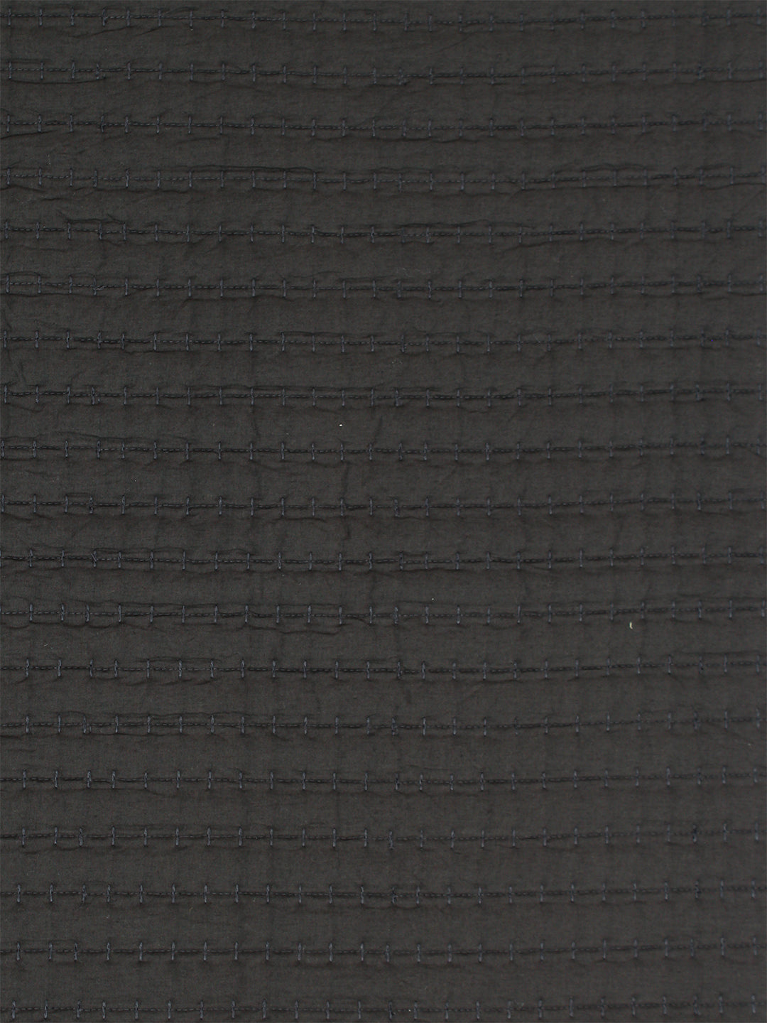 Kanhar 1 Double Bedcover 2 Pillow Covers (Black)