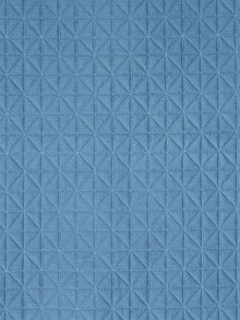 Sattal 1 Double Bedcover 2 Pillow Covers (Blue)