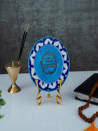 Blue Pottery Showpiece - Ganesha