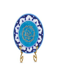 Blue Pottery Showpiece - Guruji