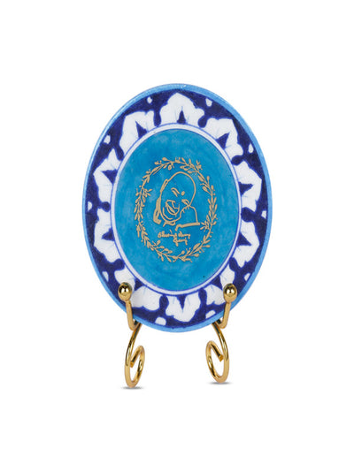 Blue Pottery Showpiece - Guruji