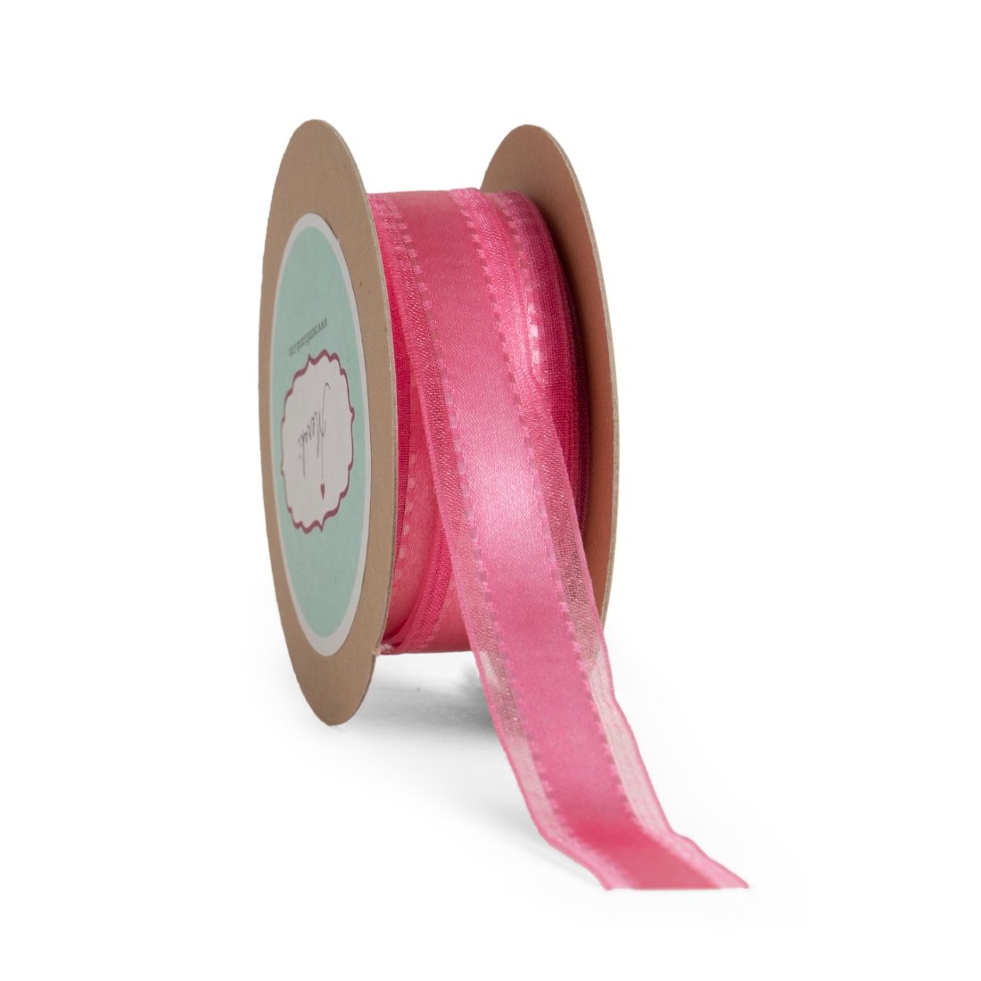Sheersatin With Stitches Ribbon