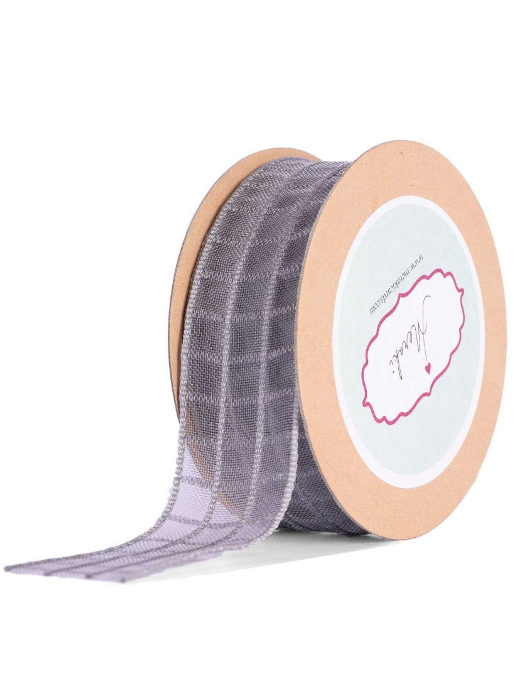 Sheer Checks Ribbon