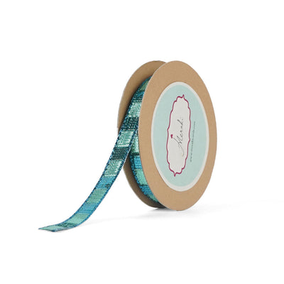 Lurex Checks Ribbon