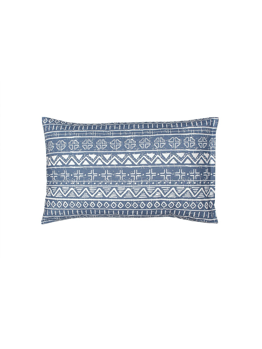 Kullu Patti Bed Set (DDH) (Blue)